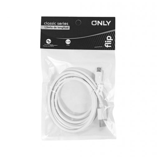 Cable usb mod 71 - only - v8 - 1,5 mts