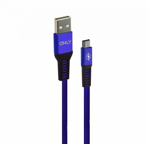 Cable usb mod 35 - seda - v8 - azul