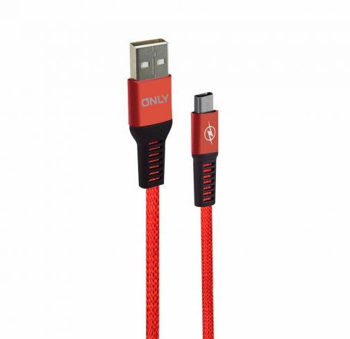 Cable usb mod 35 - seda - v8 - rojo