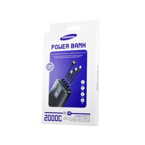 Power bank samsung - model: cm-20112 20000 mah