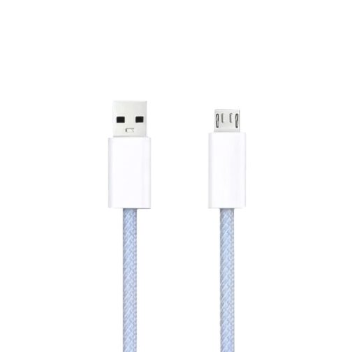 Cable usb mod 115 - macaron - only - v8 - azul