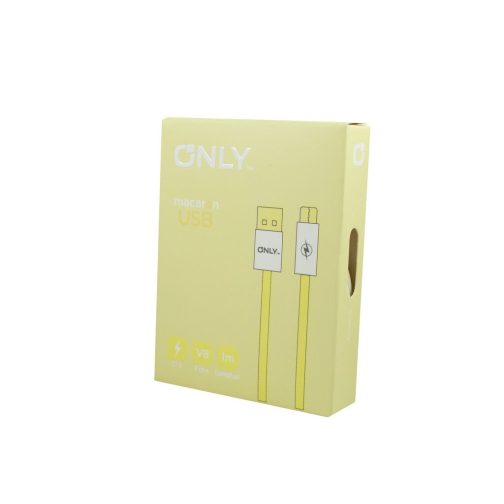 Cable usb mod 115 - macaron - only - v8 - amarillo